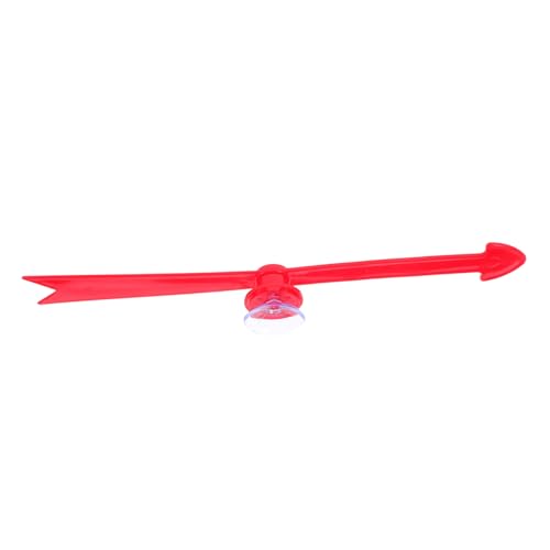 minkissy Großer Roter Kunststoff pfeilspinner für Brettspiele Stabiles Leichtes Klassenzimmer spielzubehör Präzise Gefertigt Vielseitig als Lehrerbedarf und Fidget Toy von minkissy