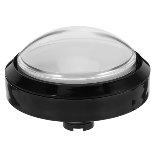 minkissy Großer Runder LED Spielknopf Selbst Zurückstellend für Wettbewerbs und DIY Spiele Robust und Langlebig für Fähigkeiten von minkissy