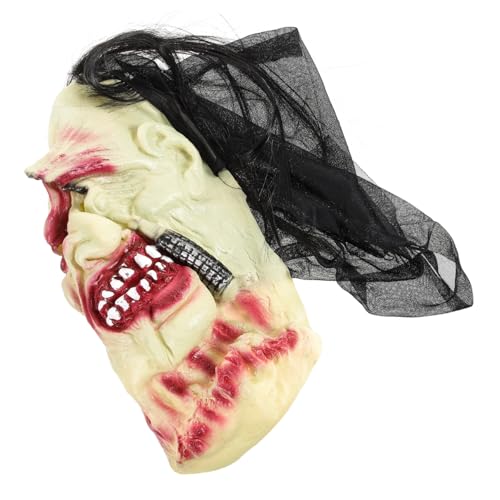 minkissy Gruselige Halloween Horror Kopfmaske mit Langem Hals Leichte Realistische Party und Karnevalsdekoration für Cosplay Maskerade und Festivalveranstaltungen minkissy Gruselige Halloween Horror Kopfmaske mit Langem Hals Leichte Realistische Party und Karnevalsdekoration für Cosplay Maskerade und Festivalveranstaltungen von minkissy