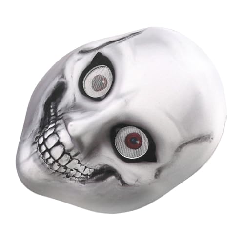 minkissy Gruselige Halloween Maske Schädel Design Erwachsene Horror Gesichtsbedeckung für Kostümparty Halloween Dekoration und Gruselspaß minkissy Gruselige Halloween Maske Schädel Design Erwachsene Horror Gesichtsbedeckung für Kostümparty Halloween Dekoration und Gruselspaß von minkissy