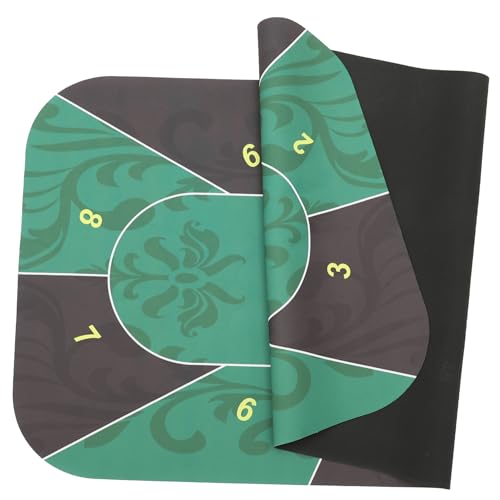 minkissy Gummimatte für Kartenspiele Multifunktionale Poker Tischdecke für Familie und Freunde rutschfest Langlebig und Tragbar für Spielabende und Partys von minkissy