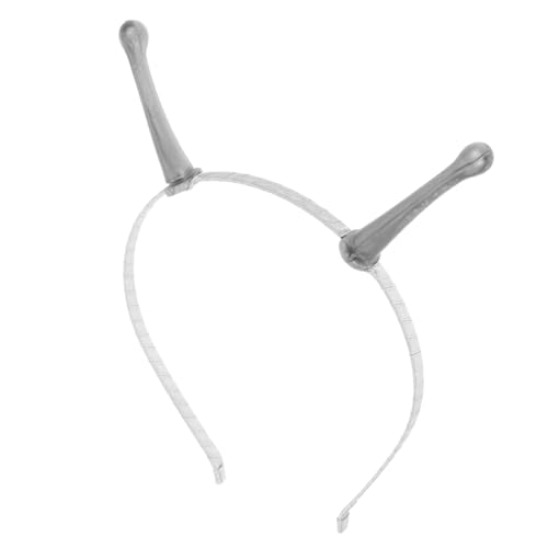 minkissy Haarband mit Leuchtenden Perfektes Kostümzubehör für Halloween und Themenpartys Silberner Haarschmuck für Erwachsene von minkissy