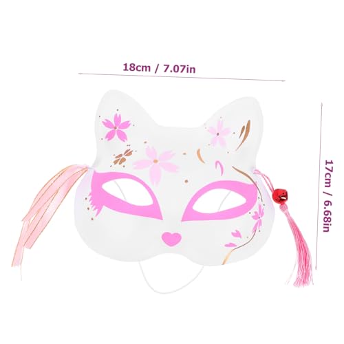 minkissy Halbgesichts Katzenmaske Partydeko Farbverlauf Komfortabel für Halloween Kostümfest Rollenspiel Erwachsene minkissy Halbgesichts Katzenmaske Partydeko Farbverlauf Komfortabel für Halloween Kostümfest Rollenspiel Erwachsene von minkissy