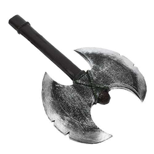 minkissy Halloween Battle Hatchet Axe Falsche Spitzhacke Spiele Axe Spitzhacke-Modell Halloween-partygeschenke Gefälschte Halloween Halloween Axe Prop Kostüm Pu von minkissy