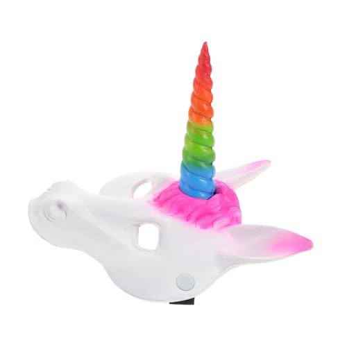 minkissy Halloween Einhornmaske PU Schaum Einhorn Kostüm Maske für Lustige Halloween Partys Tiermasken für Erwachsene und Vielseitige Partydekorationen Verschiedenen Farben minkissy Halloween Einhornmaske PU Schaum Einhorn Kostüm Maske für Lustige Halloween Partys Tiermasken für Erwachsene und Vielseitige Partydekorationen Verschiedenen Farben von minkissy