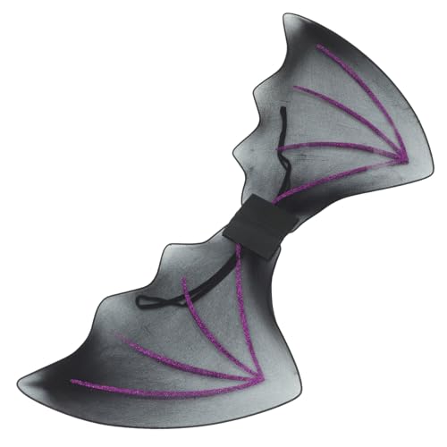 minkissy Halloween Fledermausflügel für Erwachsene Leichte Cosplay Flügel mit Tragegurten Dekorative Schwarze Bat Wing Requisite für Party Karneval Maskerade und Fotoshootings von minkissy