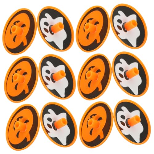 minkissy Halloween Gyroskop Kunststoff Rotierende Party Mitgebsel Geschenke für Halloween Geburtstagsgeschenke und Kürbis Designs Langlebig Robust minkissy Halloween Gyroskop Kunststoff Rotierende Party Mitgebsel Geschenke für Halloween Geburtstagsgeschenke und Kürbis Designs Langlebig Robust von minkissy