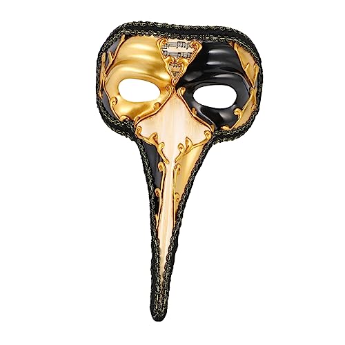 minkissy Halloween Halbgesichts Maske mit Langem Nasendesign Hohl Leicht und Prom Maske für Fasching Karneval Kostümparty und Gruselige Halloween Verkleidung minkissy Halloween Halbgesichts Maske mit Langem Nasendesign Hohl Leicht und Prom Maske für Fasching Karneval Kostümparty und Gruselige Halloween Verkleidung von minkissy