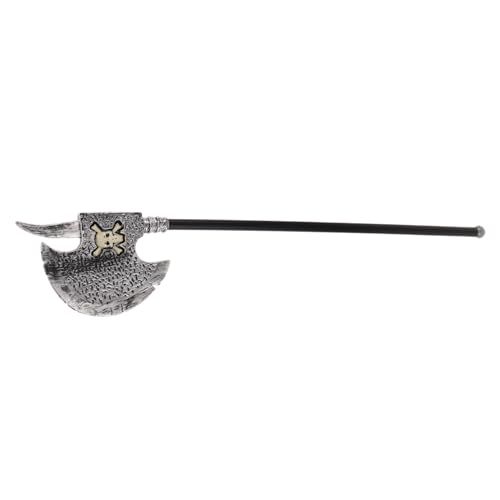 minkissy Halloween- Halloween Dekoration Halloween Halloween Halloween-Cosplay-Requisiten Halloween-Mitarbeiter Kostüm Plastik Silver von minkissy