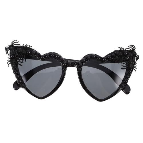 minkissy Halloween Herzförmige Partybrille mit Spinnen Design Unisex Lustige Festivalbrille Kreatives Halloween Accessoire für Karneval Rave und Kostümpartys minkissy Halloween Herzförmige Partybrille mit Spinnen Design Unisex Lustige Festivalbrille Kreatives Halloween Accessoire für Karneval Rave und Kostümpartys von minkissy
