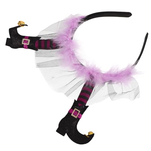 minkissy Halloween Hexen Haarreif Einzigartiges Halloween Kostümzubehör für Cosplay und Partys Bequemer Anpassungsfähiger Kopfschmuck minkissy Halloween Hexen Haarreif Einzigartiges Halloween Kostümzubehör für Cosplay und Partys Bequemer Anpassungsfähiger Kopfschmuck von minkissy