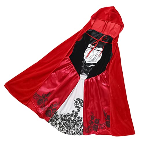 minkissy Halloween Kinderkostüm Mädchen Cape Verkleidung Little Riding Hood Bühnenkostüm Fasching Karneval Masquerade Clothes minkissy Halloween Kinderkostüm Mädchen Cape Verkleidung Little Riding Hood Bühnenkostüm Fasching Karneval Masquerade Clothes von minkissy
