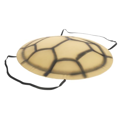 minkissy Halloween Kostüm Schildkrötenpanzer für Leichter Eva Rucksack für Cosplay und Partys Geeignet für Halloween Karneval und Verkleidungen Sanftem Gelb von minkissy
