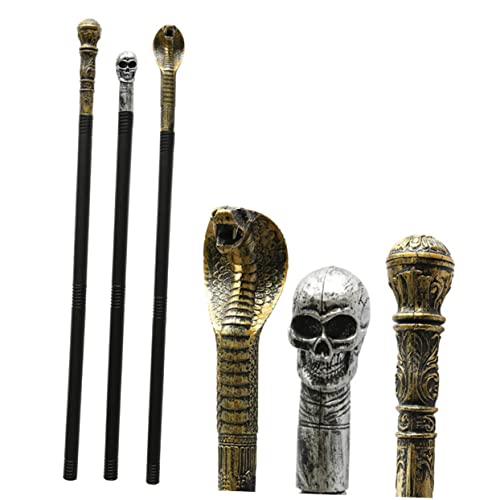 minkissy Halloween Scepter mit Schädel Design Leichtes Robustes Partyspielzeug und Bühnenrequisit für Jungen und Mädchen für Kinderpartys und Theateraufführungen minkissy Halloween Scepter mit Schädel Design Leichtes Robustes Partyspielzeug und Bühnenrequisit für Jungen und Mädchen für Kinderpartys und Theateraufführungen von minkissy