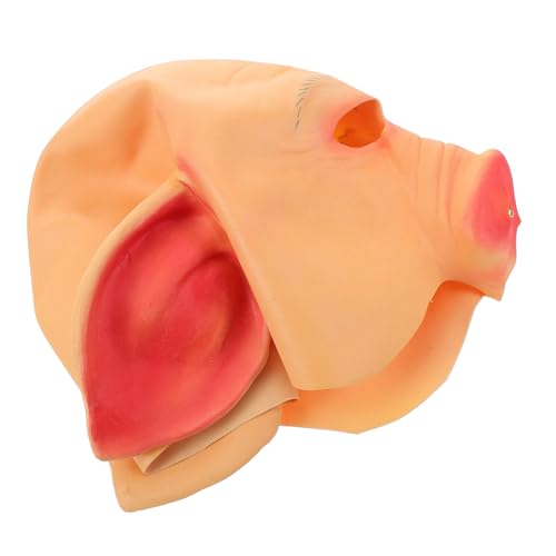 minkissy Halloween Schweinemaske Realistische Vollgesichtsmaske für Tier Cosplay für Halloween Karneval und Kostümpartys Vielseitig Einsetzbar und für Schauspieler und Partygäste minkissy Halloween Schweinemaske Realistische Vollgesichtsmaske für Tier Cosplay für Halloween Karneval und Kostümpartys Vielseitig Einsetzbar und für Schauspieler und Partygäste von minkissy