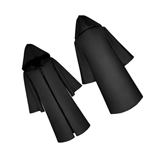 minkissy Halloween Umhang Für Schwarze Robe Für Cosplay Kostümpartys Leicht Tragbar Für Halloween Karneval Andere Feiern Einzigartiges Design von minkissy