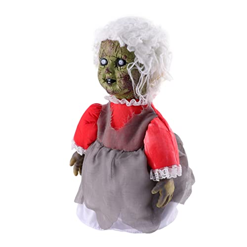 minkissy Halloween Voice Activated Induction Walking Doll mit Leuchtenden Augen Gruselige Szene Dekoration für Haunted House Party ohne Batterie Horror Kostüm Geist Requisite minkissy Halloween Voice Activated Induction Walking Doll mit Leuchtenden Augen Gruselige Szene Dekoration für Haunted House Party ohne Batterie Horror Kostüm Geist Requisite von minkissy