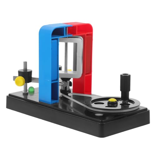 minkissy Handbetriebener Generator für Physik Experimente Tragbares Stromerzeugungsgerät für DIY Projekte Langlebig und Stabil für und Laboratorien von minkissy