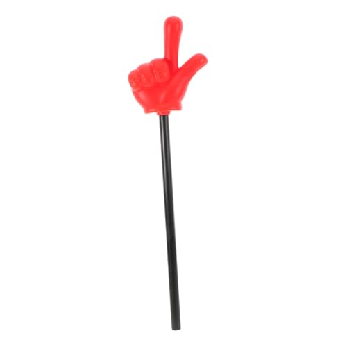 minkissy Handgesten Stab Zeigestab Fingerzeigerstab Vielseitiger Party und Unterrichtszeiger Langlebiger Zeigestock für Interaktive Spiele und Präsentationen von minkissy