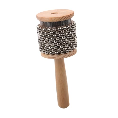 minkissy Handheld Cabasa Instrument aus Holz Interaktives Musikinstrument für Fördert Musikalische Fähigkeiten Geeignet für Spielgruppen und Jazzmusik minkissy Handheld Cabasa Instrument aus Holz Interaktives Musikinstrument für Fördert Musikalische Fähigkeiten Geeignet für Spielgruppen und Jazzmusik von minkissy