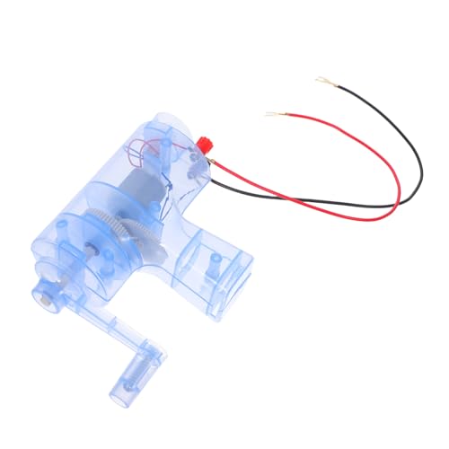 minkissy Handkurbel Generator Physik Experimentiergerät Tragbar DIY Elektrizitätsgenerator Lernspielzeug für Schüler Grundschule und Sekundarstufe von minkissy