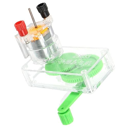 minkissy Handkurbel Generator für Pädagogisches Experimentierkit Stromgenerator für Wissenschaftliche Experimente Sicheres Lernspielzeug für Grund und Mittelschüler DIY Handgenerator für minkissy Handkurbel Generator für Pädagogisches Experimentierkit Stromgenerator für Wissenschaftliche Experimente Sicheres Lernspielzeug für Grund und Mittelschüler DIY Handgenerator für von minkissy