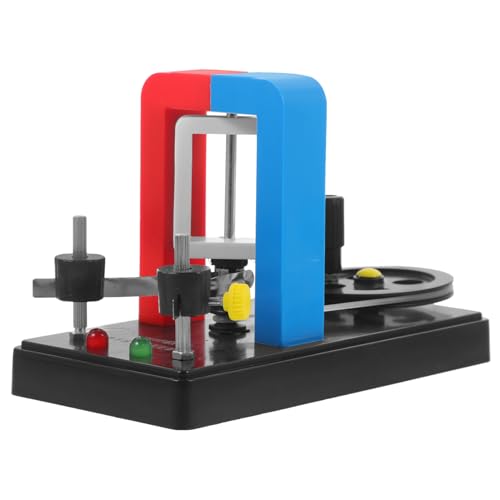minkissy Handkurbelgenerator für DIY Experimente Tragbarer Stromerzeuger für Physikprojekte und Notfälle Sicher und Langlebig für Schulprojekte und Technikbaukästen von minkissy