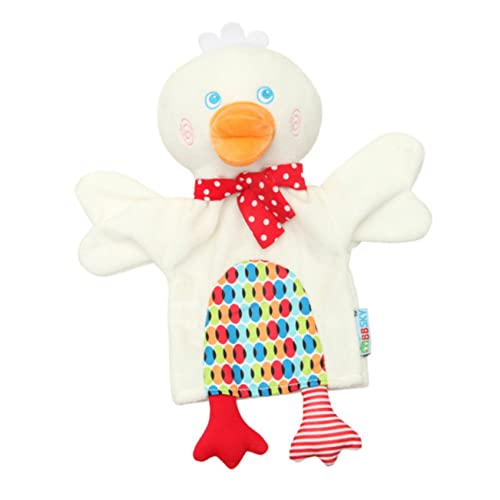 minkissy Handpuppe Ente Handpuppe Cartoon Puppen für Jungen Mädchen Interaktives Frühpädagogisches zur Sprachförderung und Kreativität und Langlebig von minkissy