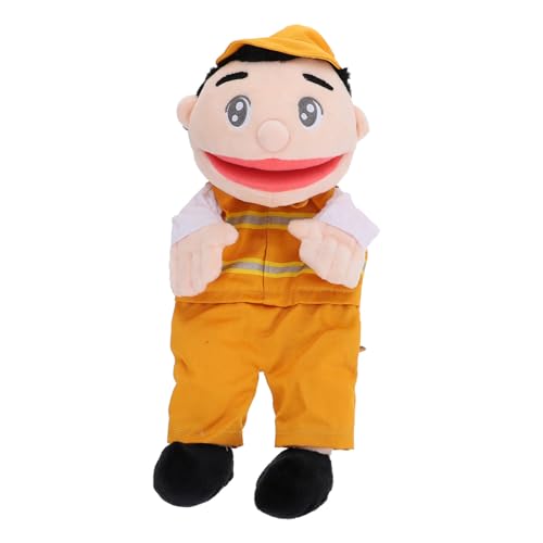 minkissy Handpuppe Für Sanitärarbeiter Lehrrequisite Cartoon Fingerspielzeug Kinderspielzeug Lustiges Fingerpuppe Kreatives Fingerspielzeug Lustige Performance Requisite von minkissy