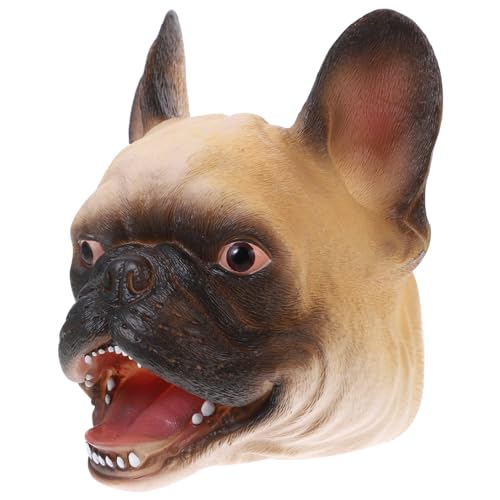 minkissy Handpuppe Hund Interaktive Tier Handpuppe für Geschichten Erzählen Vorschule und Geburtstagsgeschenke Bequemes Kuschelspielzeug für Jungen und Mädchen von minkissy