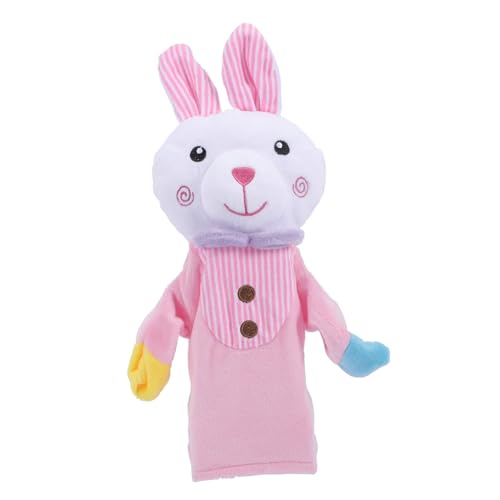 minkissy Handpuppe Tierform aus Plüsch Interaktive Puppenspielzeug für Kreatives Rollenspiel für Theateraufführungen und Fantasievolles Spiel Kaninchen minkissy Handpuppe Tierform aus Plüsch Interaktive Puppenspielzeug für Kreatives Rollenspiel für Theateraufführungen und Fantasievolles Spiel Kaninchen von minkissy