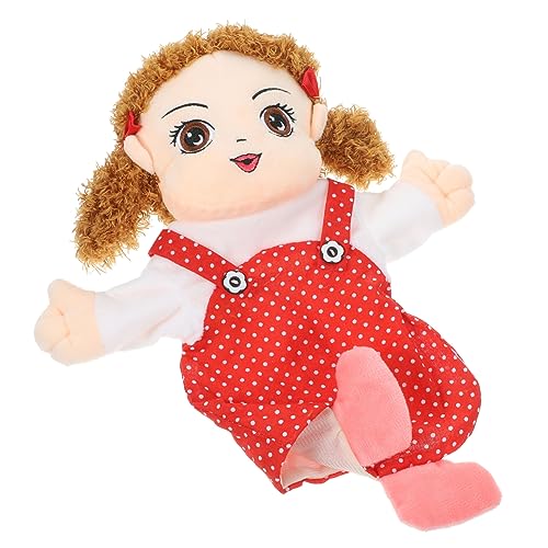 minkissy Handpuppe aus Plüsch für Interaktive Cartoon Handspielzeug Hautfreundlich für Geschichtenerzählen und Rollenspiele Fördert Kreativität und Interaktion von minkissy
