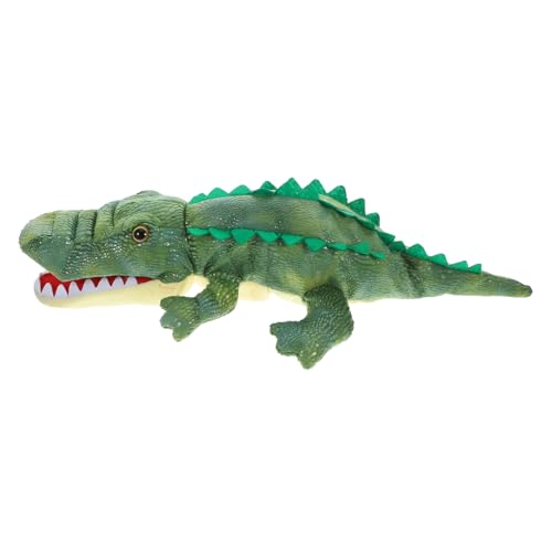minkissy Handpuppen Krokodil Interaktive Plüsch Handpuppe für Geschichtenerzählen Geeignet für Erwachsene aus Sicherem Leicht und Wiederverwendbar von minkissy