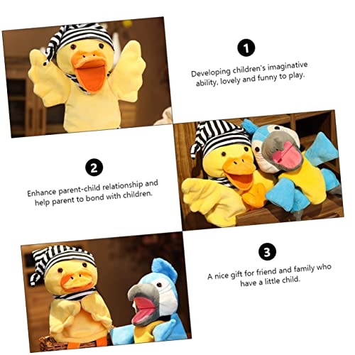 minkissy Handpuppen Stofftier Ente Gelb Handpuppe für Eltern Junge Mädchen Interaktion und Geschichtenerzählen und Lustig als für Jungen und Mädchen minkissy Handpuppen Stofftier Ente Gelb Handpuppe für Eltern Junge Mädchen Interaktion und Geschichtenerzählen und Lustig als für Jungen und Mädchen von minkissy