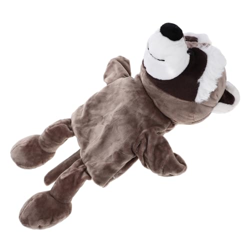 minkissy Handpuppen Tier Plüsch Waschbär Handpuppe für Interaktives Geschichtenerzählen Pädagogisches für Ab Jahren Perfektes für von minkissy