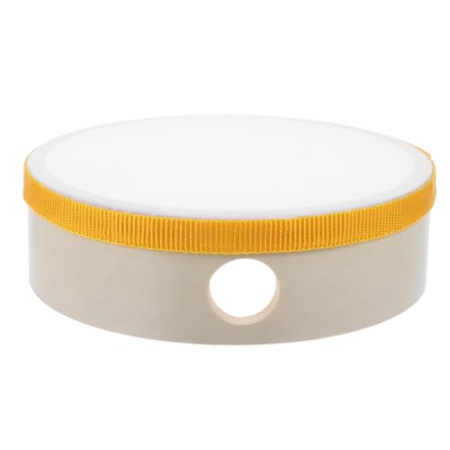 minkissy Handtrommel Holzrahmen Percussion Instrument Einseitig Ergonomisch Glatt Kanten Für Musikspielzeug Jungen Mädchen Anfänger von minkissy