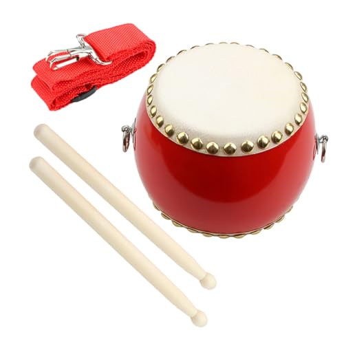 minkissy Handtrommel für Rot Percussion Musikspielzeug aus Robustem Material Fördert Musikalische Entwicklung Geschenkidee für Anfänger und Kleinkinder minkissy Handtrommel für Rot Percussion Musikspielzeug aus Robustem Material Fördert Musikalische Entwicklung Geschenkidee für Anfänger und Kleinkinder von minkissy