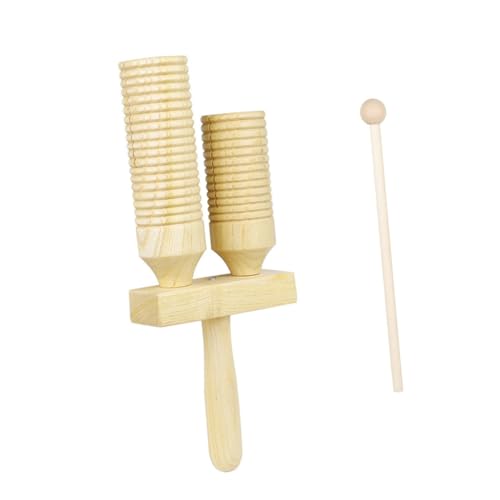 minkissy Hochwertiger Holz Percussion Instrumente für Kleinkinder Musikalisches Lernspielzeug Frühen Entwicklung und Kreativität von minkissy