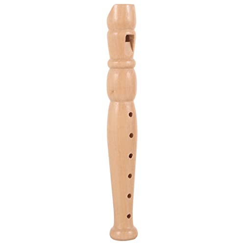 minkissy Holz Blockflöte für Anfänger Leichtes Windinstrument Stabil Langlebig Fördert Musikalische Fähigkeiten für Schule und Praxis von minkissy