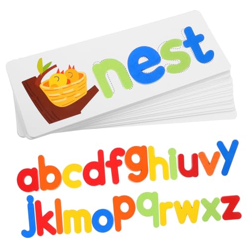 minkissy Holz Buchstaben Puzzle Lernspielzeug für Teiliges Alphabet Rechtschreibspiel Pädagogisches Schreib und Erkennungsspielzeug für Vorschulkinder zur Kognitiven und Eltern Junge minkissy Holz Buchstaben Puzzle Lernspielzeug für Teiliges Alphabet Rechtschreibspiel Pädagogisches Schreib und Erkennungsspielzeug für Vorschulkinder zur Kognitiven und Eltern Junge von minkissy