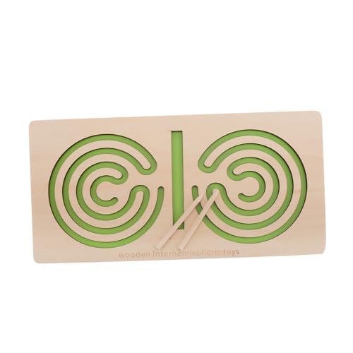 minkissy Holz Labyrinthspiel für Handheld Puzzle Hand Augen Koordination und Feinmotorik Lernspielzeug für Frühkindliche Bildung und Geistige Entwicklung minkissy Holz Labyrinthspiel für Handheld Puzzle Hand Augen Koordination und Feinmotorik Lernspielzeug für Frühkindliche Bildung und Geistige Entwicklung von minkissy