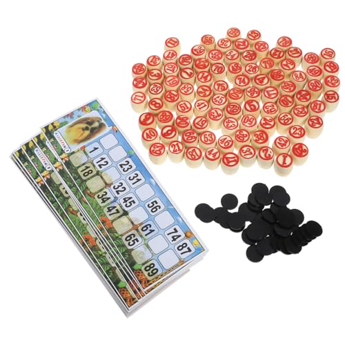 minkissy Holz Russisches Lotto Spielset mit Bingo Karten Spielfiguren Familienspiel für Partys und Gesellschaftsspiele Langlebig und Sicher für Unterhaltsame Abende minkissy Holz Russisches Lotto Spielset mit Bingo Karten Spielfiguren Familienspiel für Partys und Gesellschaftsspiele Langlebig und Sicher für Unterhaltsame Abende von minkissy