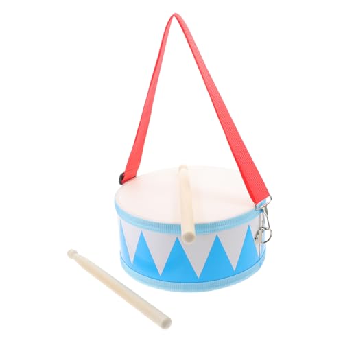 minkissy Holz Snaredrum Schlaginstrument Robust und Leicht Doppel Seitiges Trommelspielzeug Pädagogisches Musikspielzeug für Mädchen und Jungen Fördert Musikalische Entwicklung und von minkissy