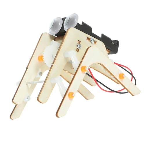 minkissy Holz Spinnenroboter DIY Bausatz für Wissenschaftliches Experiment Lernspielzeug Stem Bastelset Fördert Praktische Fähigkeiten und Problemlösung von minkissy