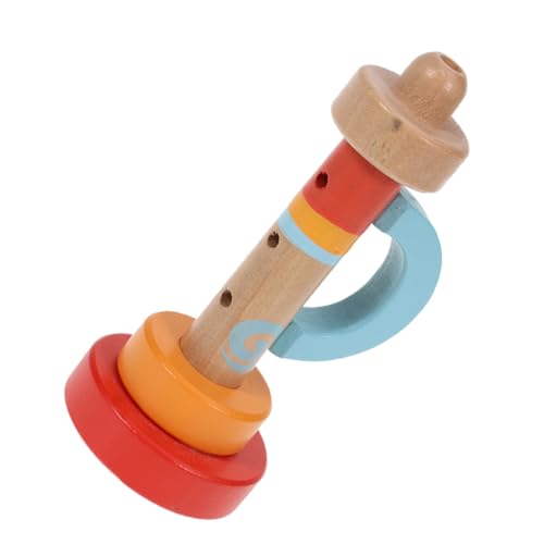 minkissy Holz Trompete Musikinstrument Pädagogisch Sicher Holzspielzeug für Hörtraining Koordination minkissy Holz Trompete Musikinstrument Pädagogisch Sicher Holzspielzeug für Hörtraining Koordination von minkissy