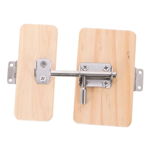 minkissy Holz Türschloss Steckspielzeug für Montessori Busy Board Lernspielzeug Motorik Sensorisches Lernbrett Pädagogisch Sicher von minkissy