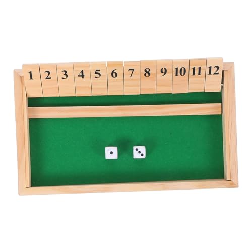 minkissy Holz Würfelspiel Klassisches Flip Game für Erwachsene Interaktives Mathespiel für Familie und Partys Einzigartiges Design für Unvergessliche für Bar und Zuhause minkissy Holz Würfelspiel Klassisches Flip Game für Erwachsene Interaktives Mathespiel für Familie und Partys Einzigartiges Design für Unvergessliche für Bar und Zuhause von minkissy