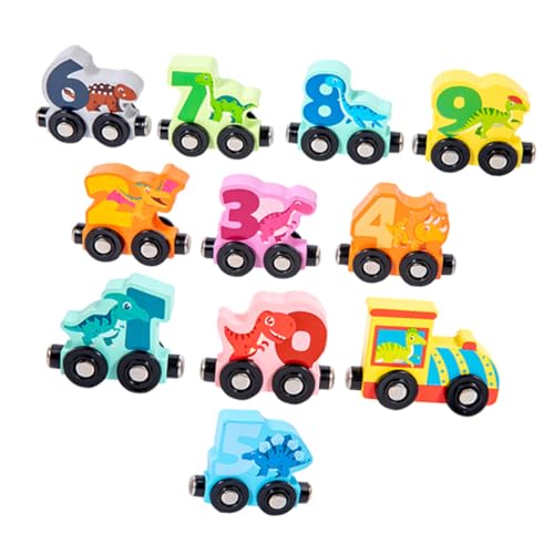 minkissy Holzeisenbahn Dinosaurier Zug für Kleinkinder Pädagogisches Holzspielzeug mit Tierischen Motiven Sicheres Langlebiges Material Fördert Kreativität Hand Auge Koordination und minkissy Holzeisenbahn Dinosaurier Zug für Kleinkinder Pädagogisches Holzspielzeug mit Tierischen Motiven Sicheres Langlebiges Material Fördert Kreativität Hand Auge Koordination und von minkissy