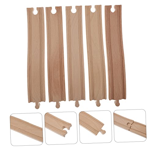 minkissy Holzeisenbahn Erweiterungsset Teilig aus Premium Holz Gebogene Aufstiegsschienen für Sicheres zur Individuellen Gleisgestaltung als Geburtstags minkissy Holzeisenbahn Erweiterungsset Teilig aus Premium Holz Gebogene Aufstiegsschienen für Sicheres zur Individuellen Gleisgestaltung als Geburtstags von minkissy