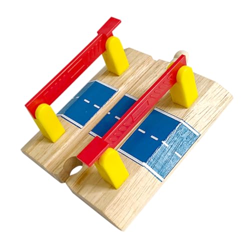 minkissy Holzeisenbahn Zubehör Holz Roadblock Modell für Kreative Gleisszenen Sicher und Robust für Spielzeugzüge und Bahnübergänge Perfektes für Eisenbahnliebhaber minkissy Holzeisenbahn Zubehör Holz Roadblock Modell für Kreative Gleisszenen Sicher und Robust für Spielzeugzüge und Bahnübergänge Perfektes für Eisenbahnliebhaber von minkissy